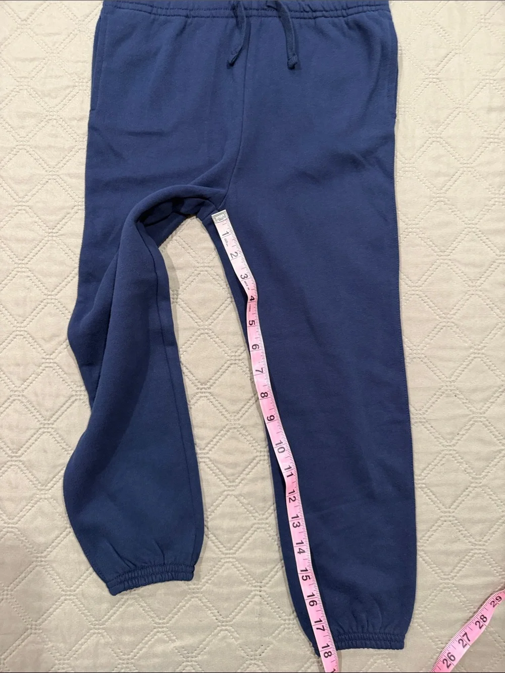 Ralph Lauren Navy Girls Long Sleeve Jumpsuit with Stripe Trim